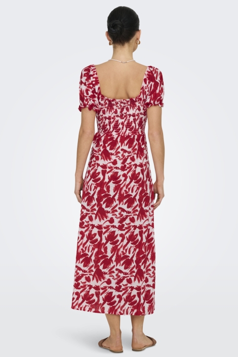 Jacqueline de Yong jdyzoey s/s smock dress jrs dia